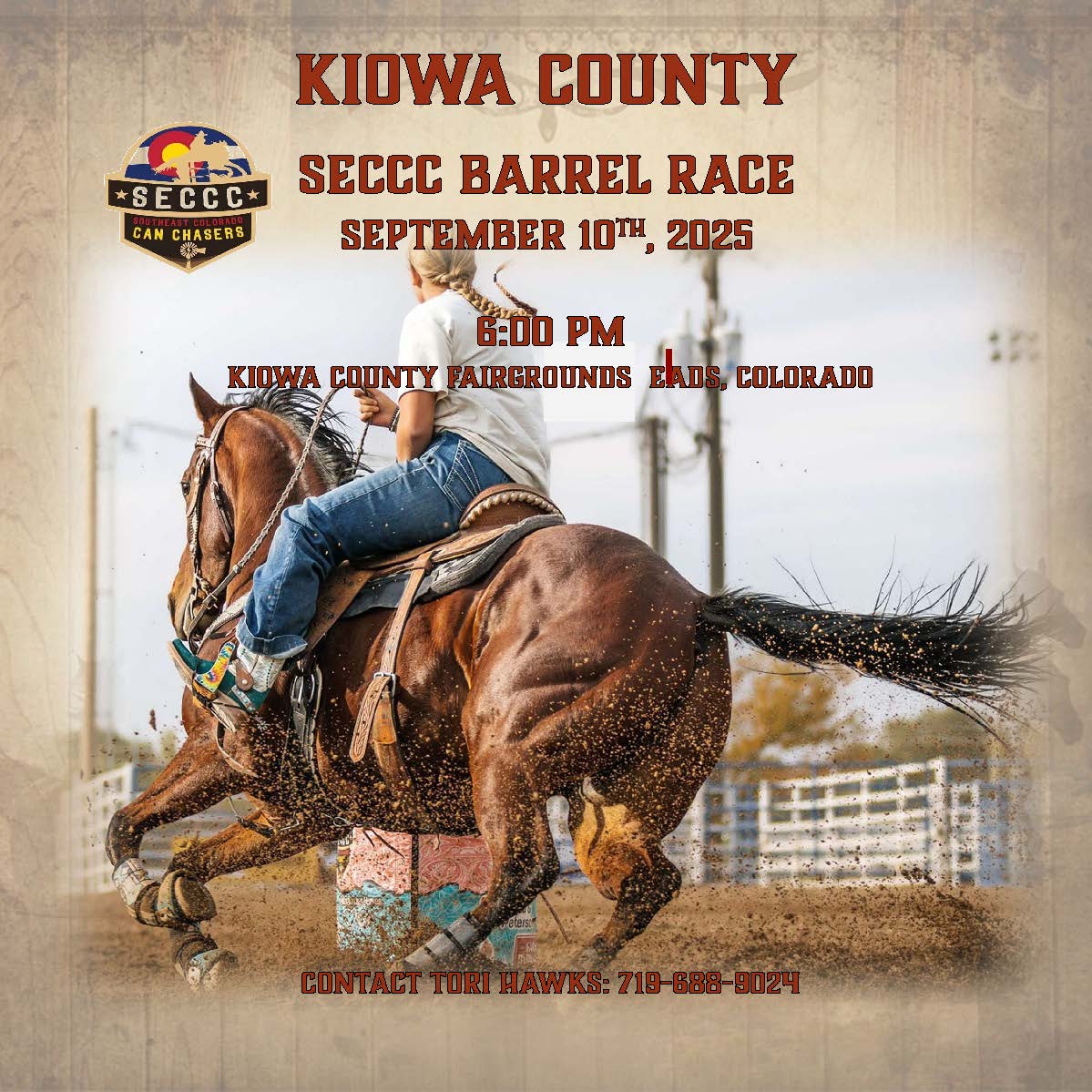 2025 Kiowa County SECCC Barrel Races