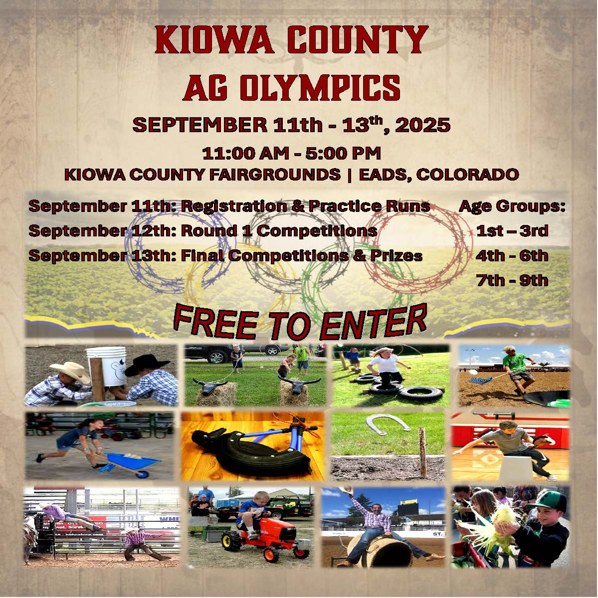 2025 Kiowa County Ag Olympics